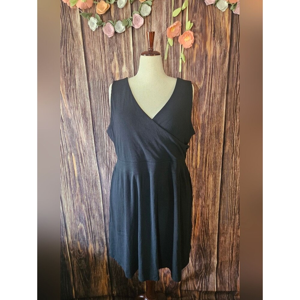 Maurices Knit Surplice Front Mini Dress Plus Size 3X